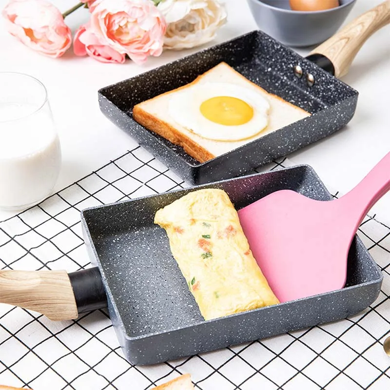 Tamagoyaki Pan, Japanese Cookware, Egg Pan, Rectangle Frying Pan, Kitchen Accessories, Square Pan, Omelette Maker Nonstick, Omelet Pan, Cooking