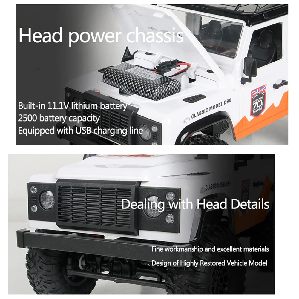 1/12 для D90 Land Rover 2,4G 4WD RC внедорожник автомобиль детская игрушка подарок на день рождения Модель автомобиля игрушки для улицы