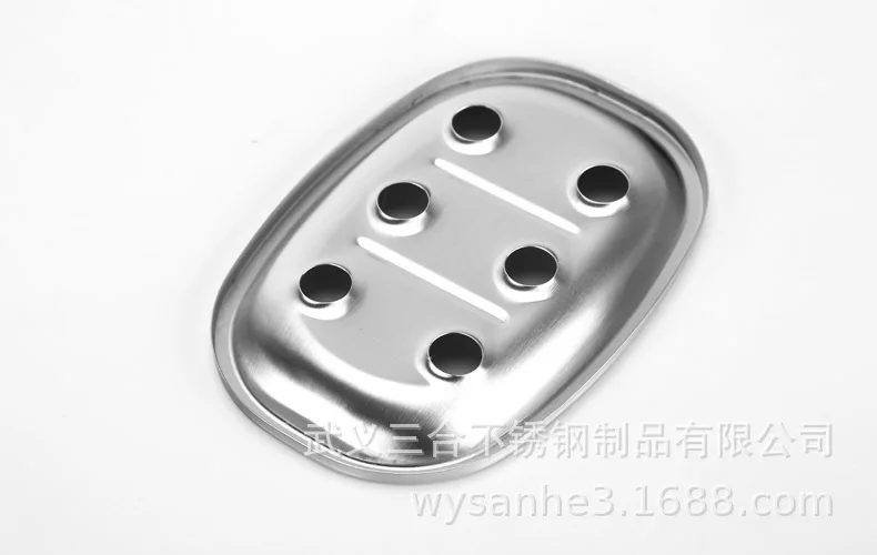 Creative Home Table-board 304 Stainless Steel Soap Dish Household Soap Dribbling Water Pan Hotel Sanitary Ware Supplies
