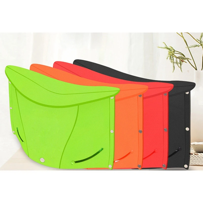  4 Pcs Portable Folding Stool Multifunctional Folding Chair Creative Design Outdoor Camping Travel C