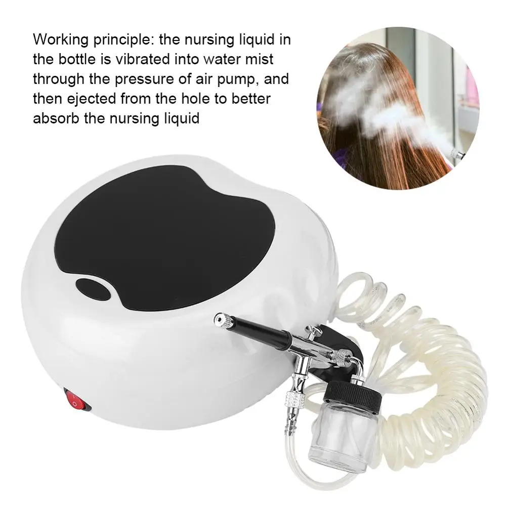 Portable Micro-nano Oxygen Mist Sprayer Waters Meter Atomization Moisturizing Skin Scalp Care Machine Beauty Instrument Home Use | Красота и