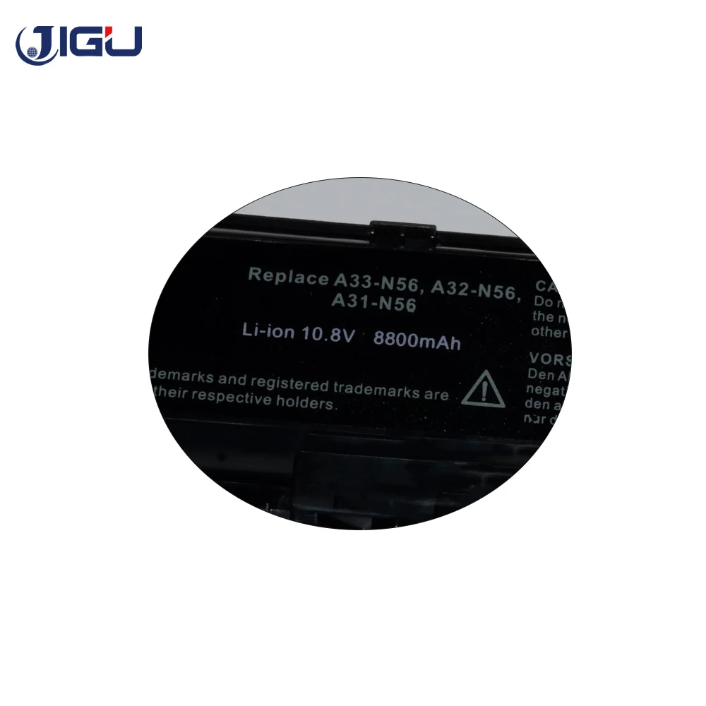 Najtaniej Bateria do laptopa jigu A31 N56 A32 N56 A32 N46 A33 N56 dla Asus N46 N46V N46VM N46VZ N56 N56D N56V N56VV N56VZ N76 N76V 10400MAH