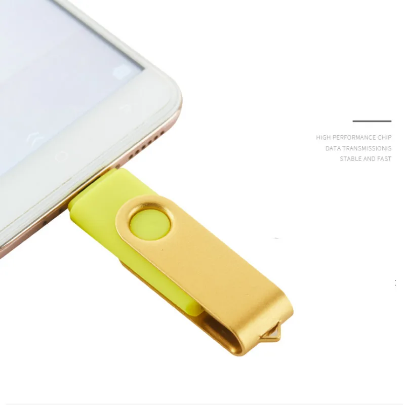 OTG USB флэш накопитель 64 ГБ 32 8 16 2 0 128g для смартфона Android с пользовательским