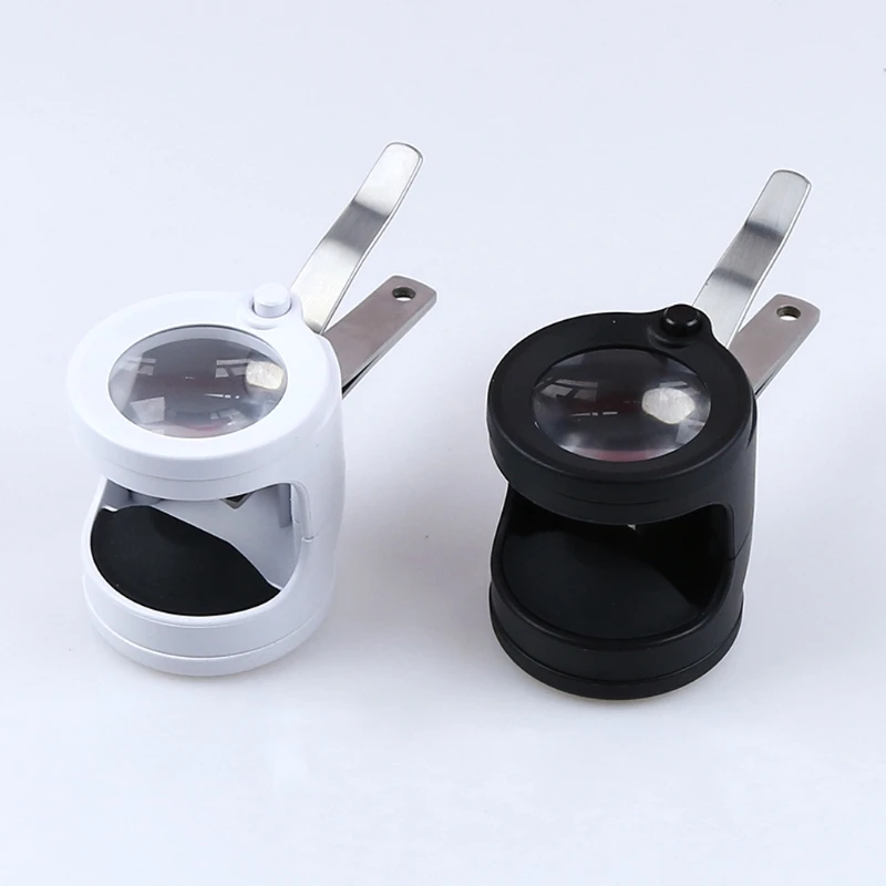 

Nail Clipper with LED Lights and 3.5X Magnifying Glass Magnifier Finger Pedicure 91AD