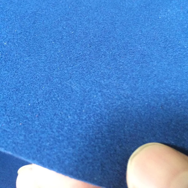1.4mm Thickness Microfiber Double Face Suede Ultra Fibe Leather Fabric Materials