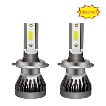 

H4 H7 H8 H11 Car LED Headlights Bulb Fog Light H7 H11 H8 9005 9006 H1 Car LED Headlamp Kit 9-32V 6000K 12000LM