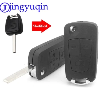 

jingyuqin 3 Buttons Remote Car Key Shell For Opel VAUXHALL VECTRA ASTRA ZAFIRA Case Fob