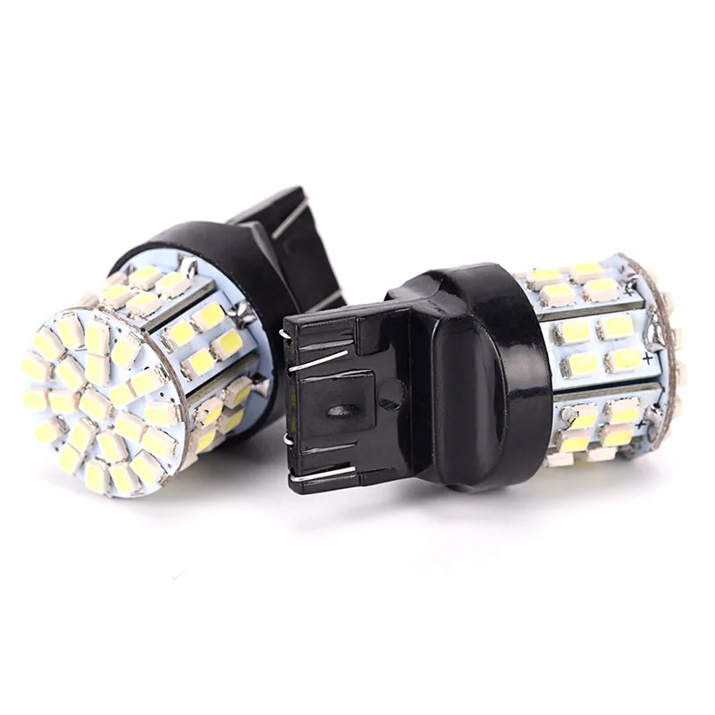 1 шт. супер яркий T20 7443 W21/5 Вт 1206 50SMD Автомобильный задний поворотный фонарь парковочный светодиодный фонарь