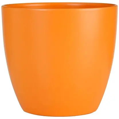 Plant pots Scheurich D25 cm ceramic orange pot plant | Дом и сад