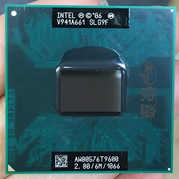 Intel CPU Core 2 Duo T9600 CPU 6M Cache/2.8GHz/1066/Dual-Core Socket 478  laptop processor GM45 PM45 1