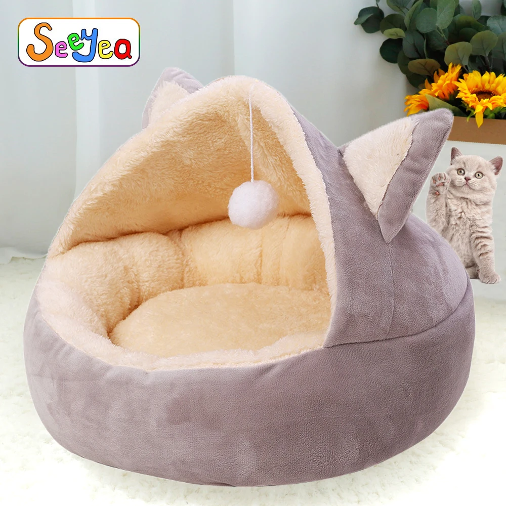 Cats Beds Warm Soft Best Sleeping Bag Pet Bed For Kitten Cushion Nest