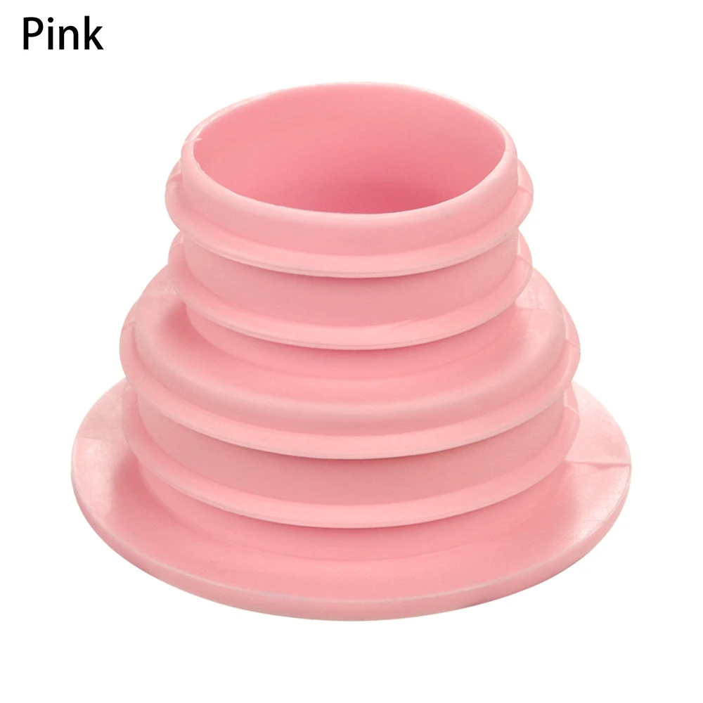 1 шт., Силиконовое уплотнительное кольцо для канализационных стоков, уплотнительная пробка для бассейна, сливная стиральная машина, водопроводное кольцо, трубопровод, дезодорант, инструменты для борьбы с вредителями - Цвет: pink