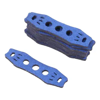 

10 Pcs Catapult Microfiber Leather Bags Slingshot Flat Rubber Band Leather Pocket Used For Hunting Slingshot 2 mm Thickness