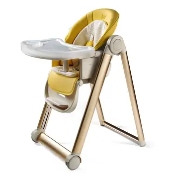 

Baby Folding Chairs Highchairs Aluminum Alloy Portable Baby Seat Baby Dinner Table Multifunction Adjustable for Children
