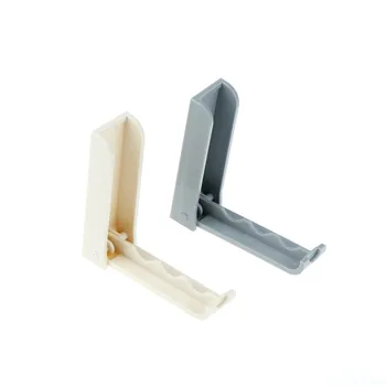 

New 1PC Plastic Folding Clothes Hanger Wall Hook Closet Organizer Shelves Coat Rack Storage Shelf For Kitchen Bathroom Towel Hol