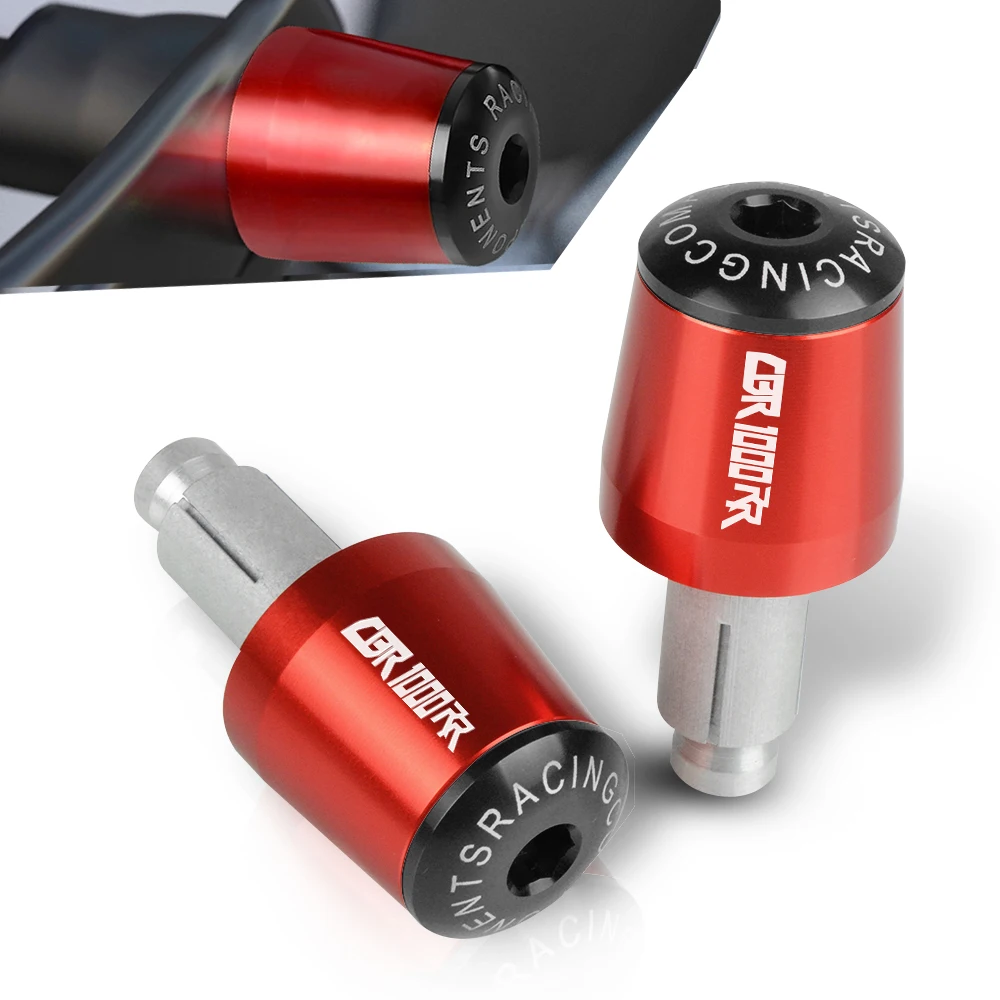 

7/8"22mm CNC Motorcycle Handlebar Grips Handle Bar Ends Hand Cap For Honda CBR1000RR CBR 1000RR 2004-2017 2005 2006 2016 2015