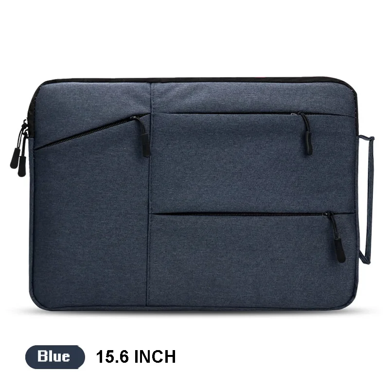 Jenyd чехол для ноутбука 12-15,6 дюймов ноутбук планшет iPad Tab, противоударный чехол сумка портфель с ручкой - Цвет: Blue 15.6 INCH