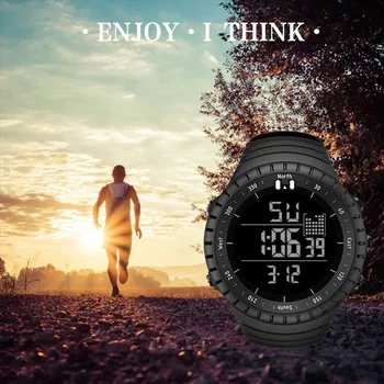 

Led Fashion Electronic Watches 30M Waterproof Mens Outdoors Sports Watch Luminous Alarm Clock watch часы для занятий спортом