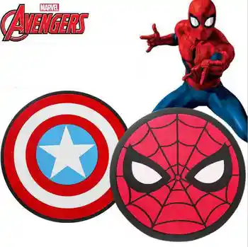 

Original Disney Marvel Avengers Captain America Shield Toy Figure Spider Man Collection Figurine Toys Model for Children Gifts