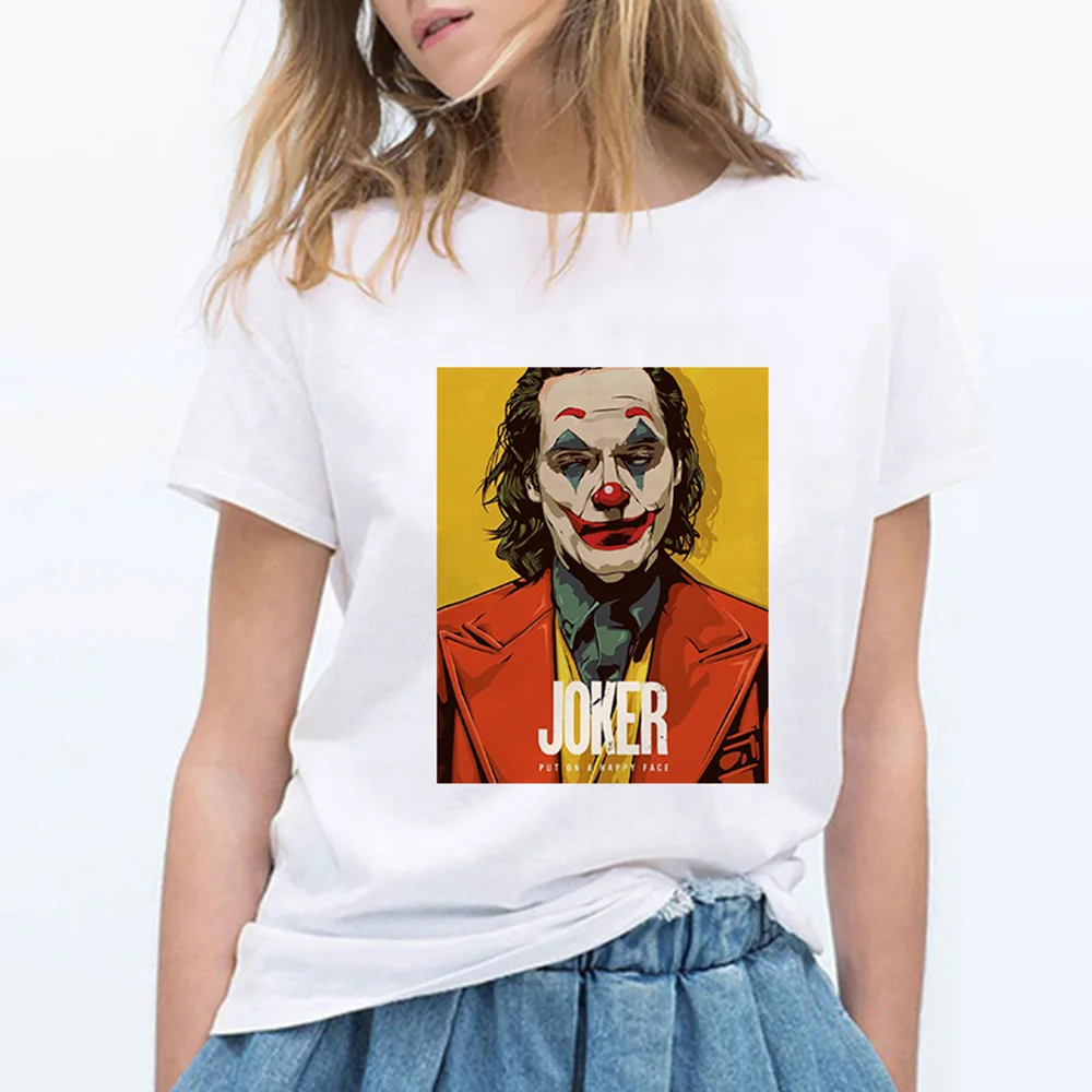 Joker HA Женская Футболка Летняя графическая хипстерская летняя Футболка женская летняя графическая Футболка