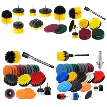 

22pcs Power Scrubber Brush Set For Cleaning Cordless Drill Attachment Kit For Bathroom Drill Scrubber Brush Power Scrub Brush