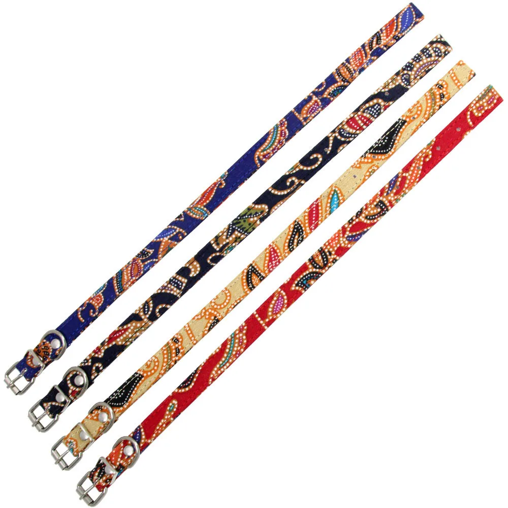 Pet Bohemian Style Dog Cat Collar Leather Adjustable Dogs Cats Collars Control Handle Training Pet Puppy Kitten Supplies Product