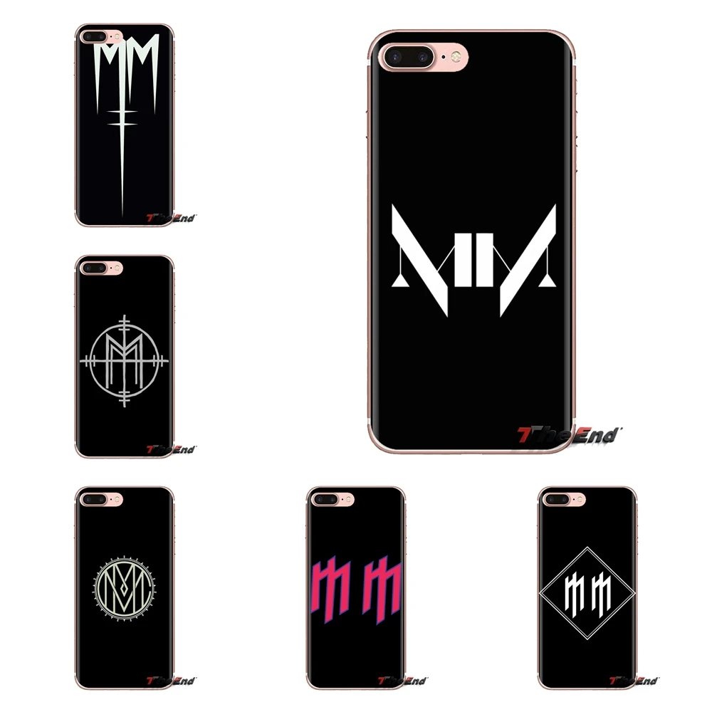 Силиконовый чехол Brian Hugh Warner Marilyn manson для Xiaomi Mi3 samsung A10 A30 A40 A50 A60 A70 Galaxy S2 Note 2 большое