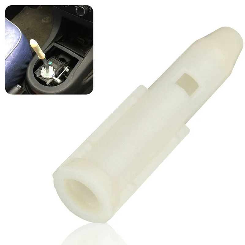 

Auto Car Gear Shift Knob Sleeve Adapter Lever for Peugeot 206 106 301 307 308 Citroen C4 White Car Accessories Interior