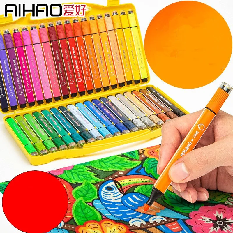 

Color pen art marker drawing set colors children watercolor pen safe non-toxic water washing graffiti health and environmental
