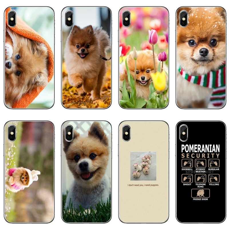 Pomeranian dogs Phone Case For Sony xperia L2 C6 XZ1 XZ2 XA1 XA2 Z3 Z4 Z5 Premium compact M2 M4 M5 T3 E3 E5 | Мобильные телефоны и
