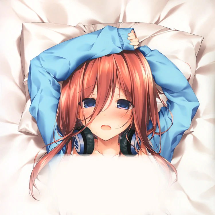 Anime The Quintessential Quintuplets Nakano Miku Cute Girl Dakimakura Hugging Body Pillow Case Otaku Long Cushion Cover Costome Anime Costumes Aliexpress