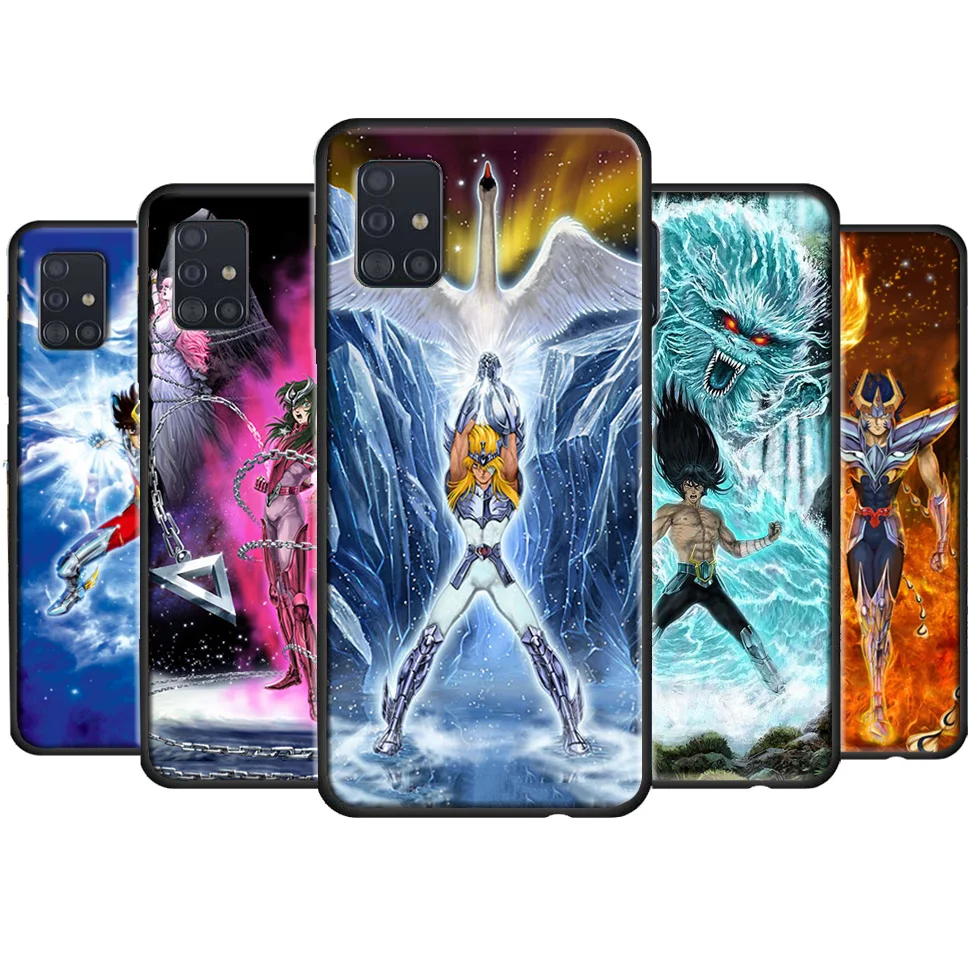 Чехол Saint Seiya Shiryu Ikki Hyoga для Samsung Galaxy S10 S9 Plus S20 Ultra A50 A70 A40 A51 A71 A21S A20e A7 A10 A31 | Мобильные