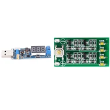 Fashion1x Module indicateur de capacité de batterie au Lithium 3S 11.1V 12V 12.6V et Module d'alimentation USB haut/bas 1Ps cc dc