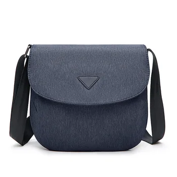 

Waterproof Polyester Men Oblique Satchel Single Shoulder Bag Big Capacity Student Bag