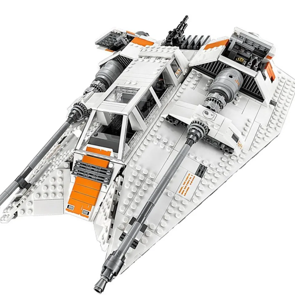 

05084 Star Wars Series Snowspeeder Snowfield Aircraft Building Blocks 1468pcs Bricks Compatible With legoinglys 10129
