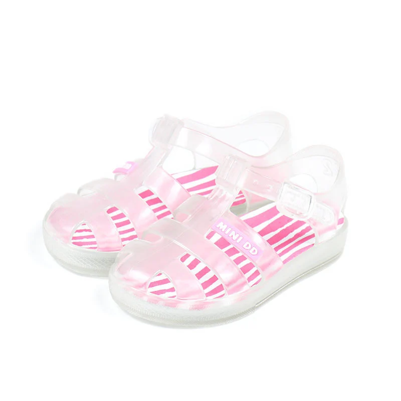 comfortable sandals child 2021 new girls solid color roman sandals baby cute soft jelly shoes children waterproof jelly shoes slippers for boy Children's Shoes