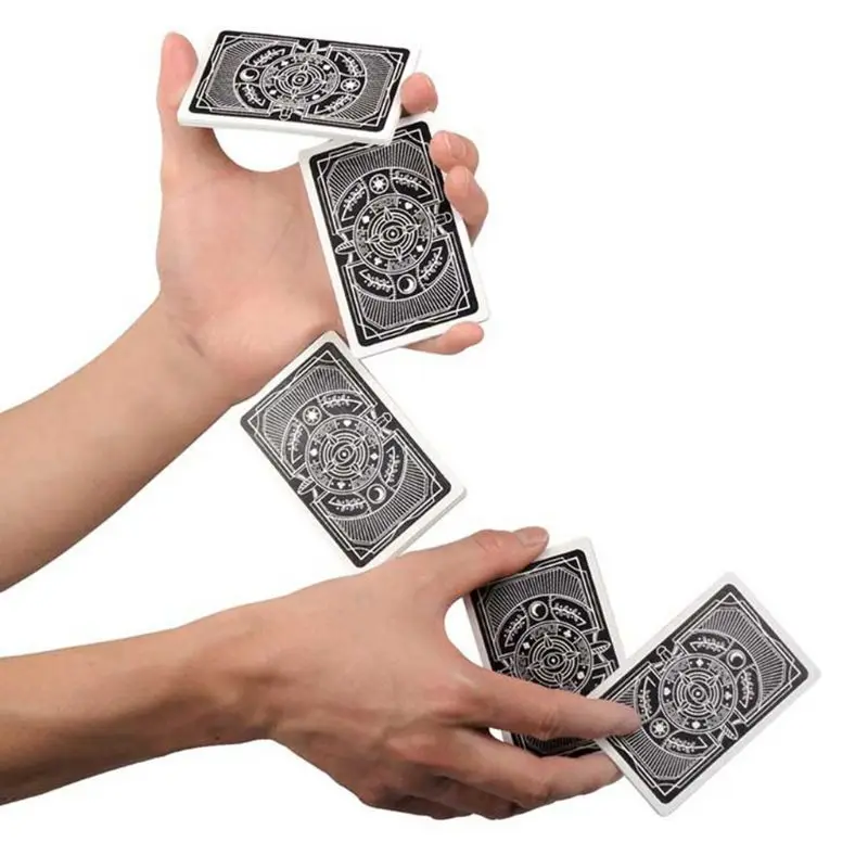 54pcs/set Paper Werewolves Poker Card Deck Playing Cards Poker Set Family Party Board Game Playing Cards Beautiful Present Collection Pokers
