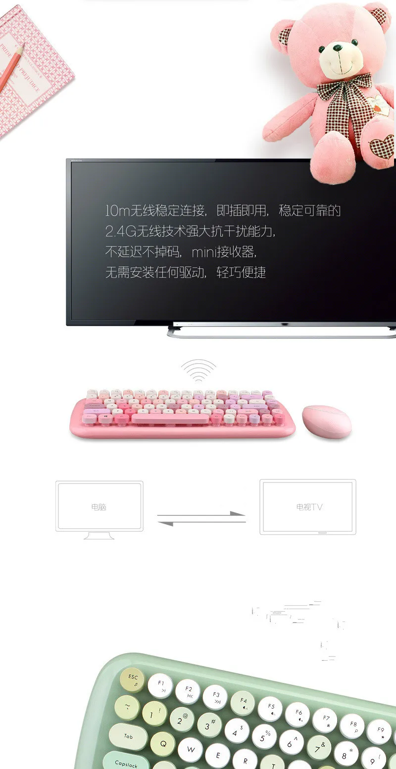 Combos de teclado e mouse