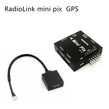 radiolink Mini PIX pixhawk M8N GPS Flight Controller with Vibration Damping by Software for Racing Drone/Helicopter/Fixed Wing