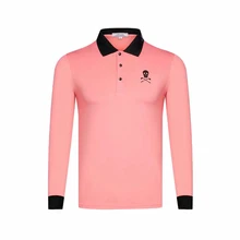 Swirling новая одежда для гольфа MARK& LONA Мужская футболка для гольфа Удобная дышащая футболка с длинным рукавом для гольфа