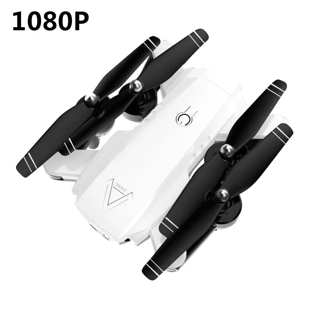1080P Wide AngleOptical Flow Drone с двойной камерой Fodable удерживайте жесты Квадрокоптер для фотографий игрушки с дистанционным управлением - Цвет: 1080P