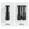 600mL Manual Soap Dispenser Wall Mounted Hand Press Soap Dispenser for Dish Liquid Lotion Shower Gel Shampoo Chamber 5