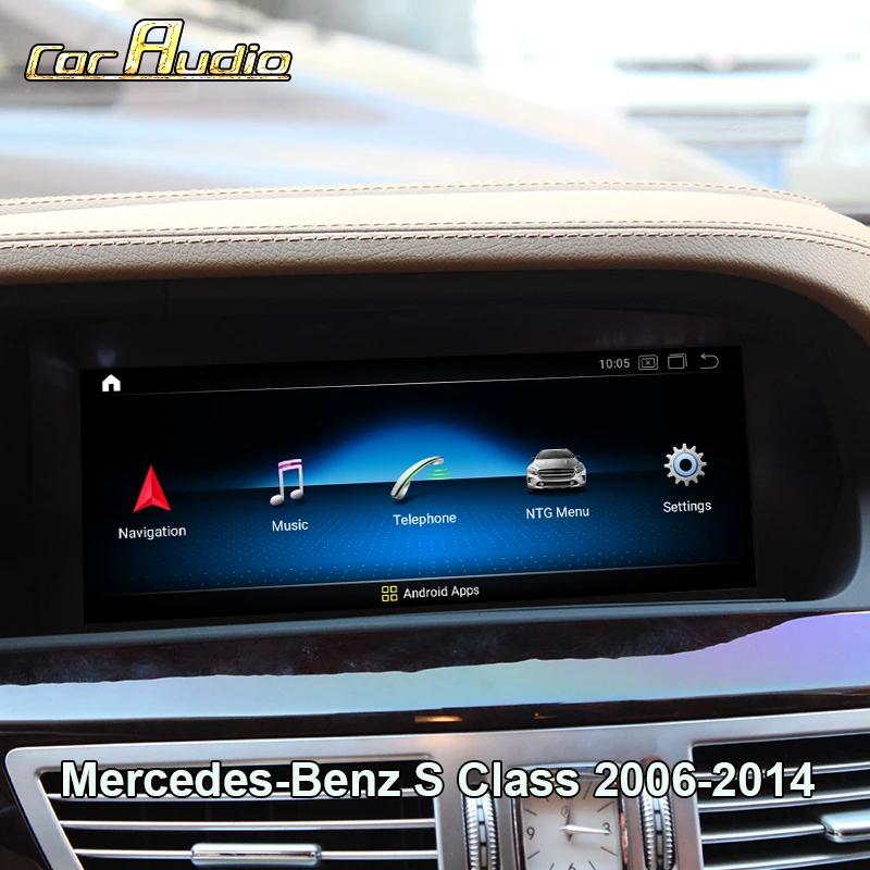 10,2" Восьмиядерный 4G 64GB Android 9,0 автомобильный Радио gps навигатор для Mercedes Benz S Class W221 W216 автомобильный Dvd мультимедийный плеер