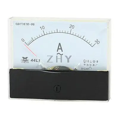 

Fine Turning Dial Panel Ammeter Tester AC 0 - 30A Measure Range 44L1