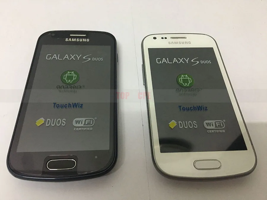 Оригинальные Сотовые телефоны Samsung S7562 Galaxy S Duos камера 5 Мп Wi Fi GPS android 4 0 две sim карты