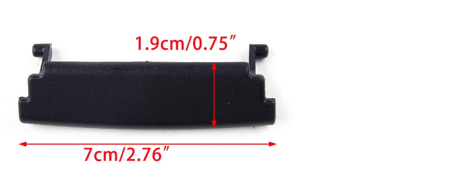 CITALL Подходит для Audi A3 8P 2003 2004 2005 2006 2007 2008 2009 2010 2011 2012 черный подлокотник центральной консоли крышка защелка замка клип из АБС-пластика