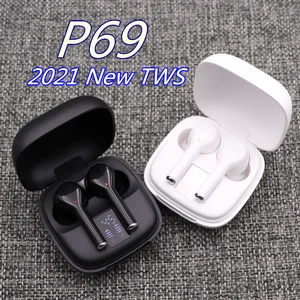 Image 2 - Original P69 TWS In ear Bluetooth Earphones Mini Wireless Bluetooth earbuds Headphones fone de ouvido auriculares gaming headset