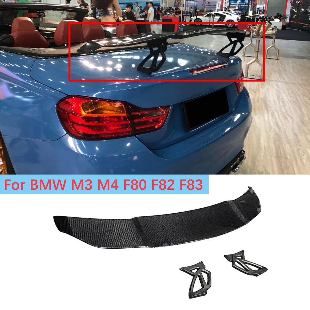 

Carbon Fiber Rear Spoiler Boot Tail Wings for BMW F82 F80 F87 M2 M3 M4 For Benz C63 CLA45 Car Racing GT Wing