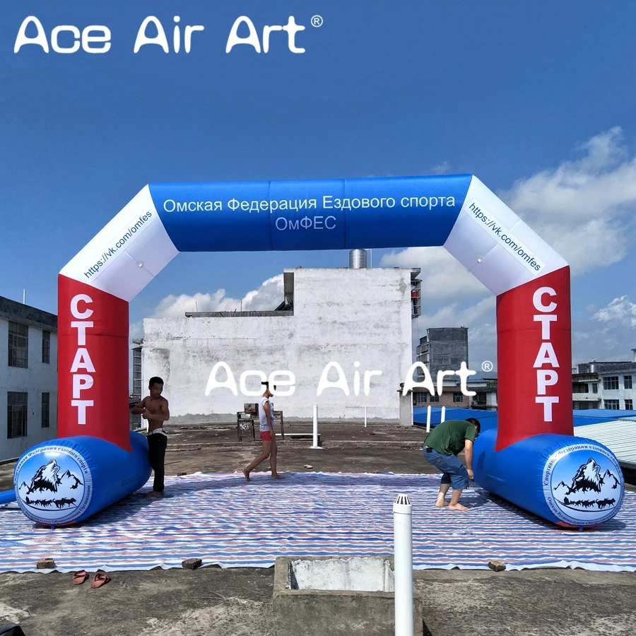 highly recommend giant inflatable sport race arch with logo for advertising and event promotion | Игрушки и хобби