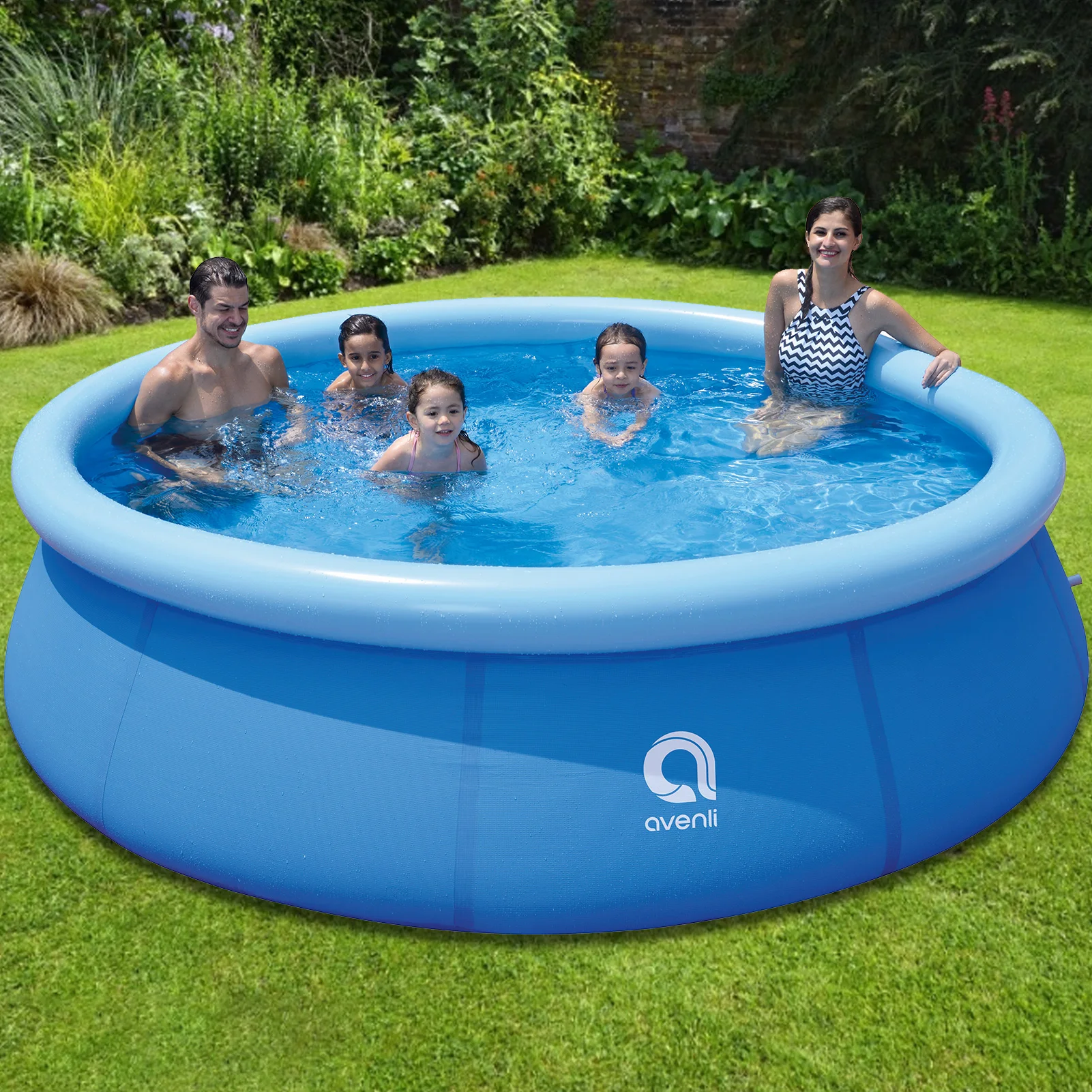 PROD 1005002597276227 Swimming Pool Children Adult Home High Quality
Inflatable Use Paddling Pool Large Size Inflatable Round Swimming Pool
For Family
